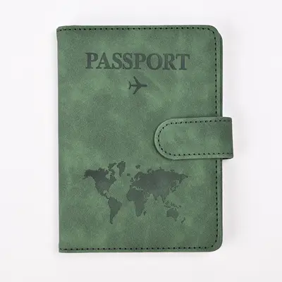 RFID-Blocking PU Passport Cover, Color-Changing, Multifunctional - 10