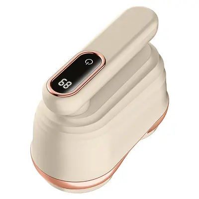 Dual-head rechargeable digital fabric shaver, USB