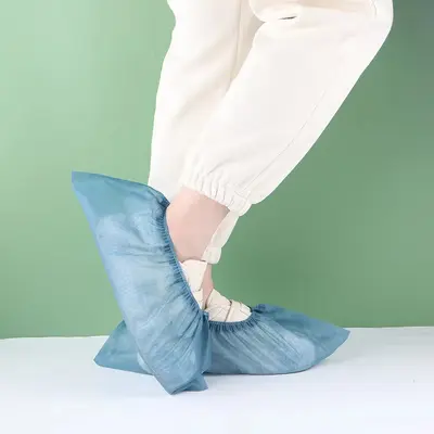 Thickened Disposable Non-Woven Shoe Covers, Dust-Proof - 13