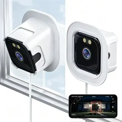 爆款2K窗户摄像头WiFi 5g双频黑光监控高清无线室内Window Camera - 2