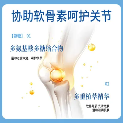 Glucosamine Chondroitin Joint Soothing Topical Cream Blue Tube