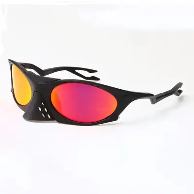 Unisex-Sport-Radbrille mit Polarisation und UV-Schutz - 9