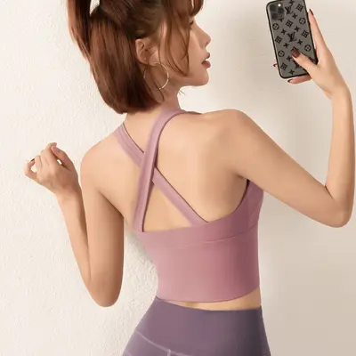 Women's Thin Sports Bra for Fitness, Running and Pilates, 2026 Spring Summer