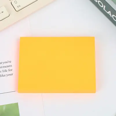Fluorescent Self-Adhesive Sticky Notes, Repositionable, Custom Print - 11