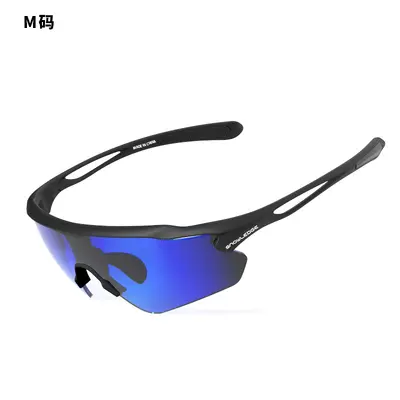 Polarized sunglasses, cycling glasses, anti-UV, replaceable lenses, cycling marathon running glasses set - 8