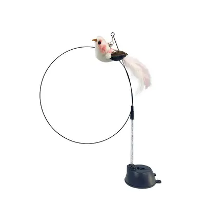 Xingzhi Cat Teaser Replacement Head, Long Steel Wire, Suction Cup - 3