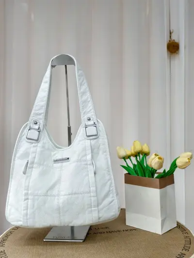 Women's Large Capacity Single Shoulder Mom Bag, Middle-Aged Style - 7