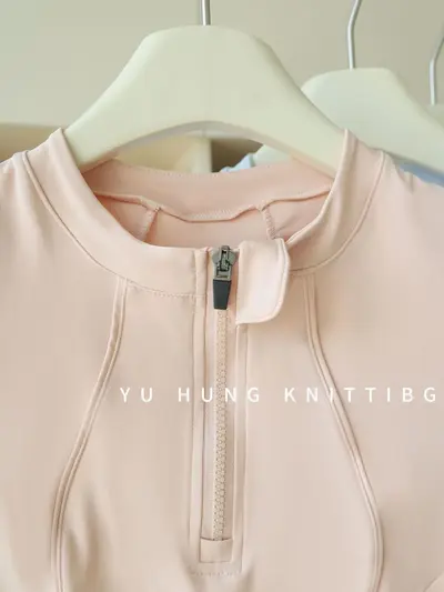 Women's Summer Sports Top, Thin, Stand-up Collar, Running and Pilates - 3