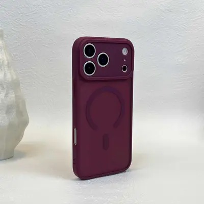 适用iPhone18promax手机壳肤感磨砂磁吸精孔防摔苹果17高级保护套 - 2