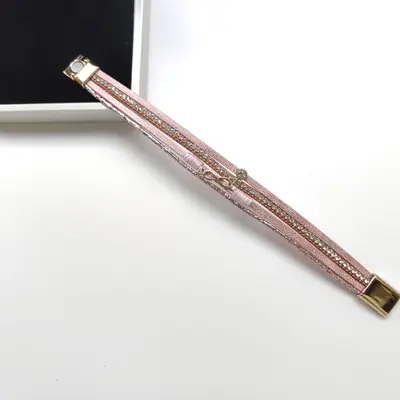 Women's Retro Multi-Layer Leather Bracelet with Magnetic Clasp