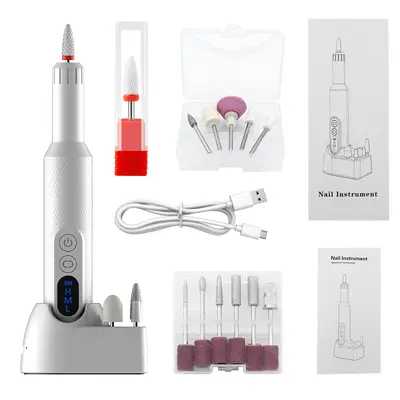 Cross-border Professional Nail File Electric Nail Drill Manicure Grinding Polisher Nail Filing Pen Nail Art Grinding Machine - 13