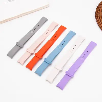 Solid Color TPE Strap for Xiaomi Smart Band 8/9/10