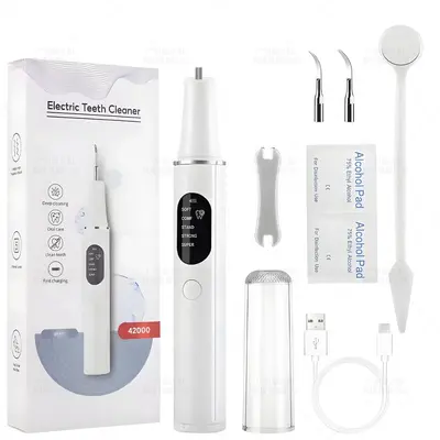 5-gear ultrasonic dental scaler with purple light - 7