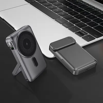 New Cross-border Mini Compact Magnetic Wireless Charging Watch Power Bank 10000mAh Super Fast Charging Mobile Power Supply - 9