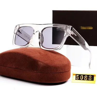 Große Unisex-Sonnenbrille mit UV-Schutz, Modell 5083 - 2
