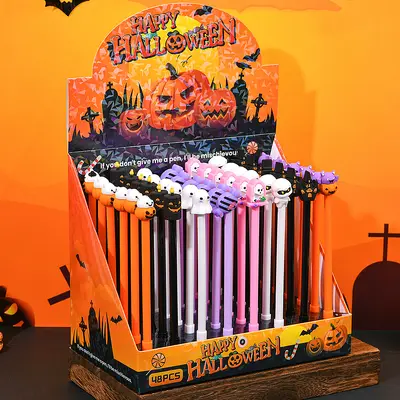 Halloween Themed Cute Cartoon Gel Pen for Students - 6