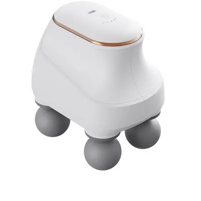 Rechargeable Four-Head Massage Gun, High-Frequency Percussion Massager