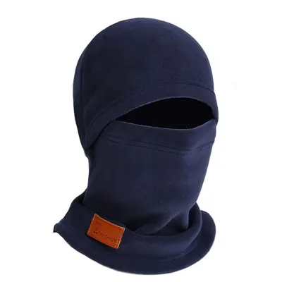 Herren-Winter-Radfahrer-Gesichtsmaske, Winddicht, Fleecegefüttert