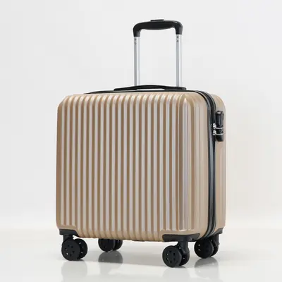 Small Luggage Case 18 Inch Carry-on Trolley Suitcase Universal Wheels Silent Wheels Kids Password Travel Bag New Model - 9