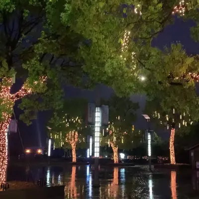 LED renkli ışıklar yanıp sönen ışıklar yıldızlı Noel kamp tarzı avlu düzeni atmosfer ışık dize dış aydınlatma projesi dekoratif ışıklar