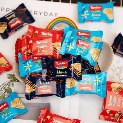 Loacker gofret küçük paket 10 g fındık vanilya çikolata - 4