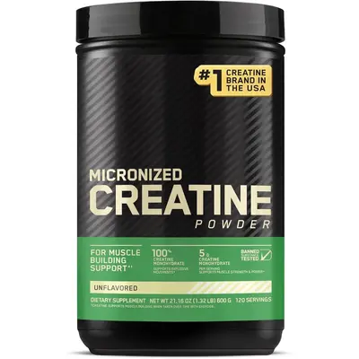 亚马逊现货跨境一水肌酸粉300g Creatine powder 健身运动前补充
