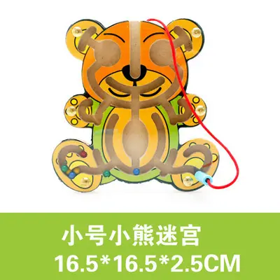 厂家直销 木丸子磁性运笔迷宫系列  儿童早教益智玩具智力游戏
