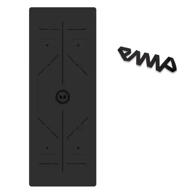 5mm PU-Naturkautschuk-Yogamatte mit Positionslinien - 12