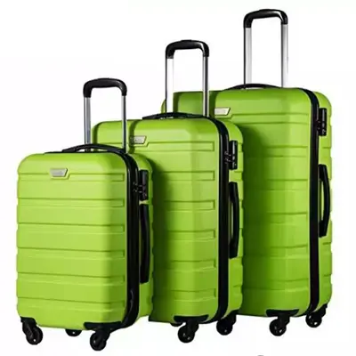 ABS Spinner Suitcase, 20/24/28 Inch, Combination Lock, Durable - 6