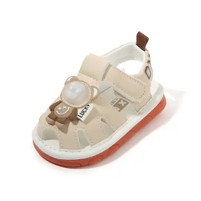 Weiche Lauflernschuhe für Babys, rutschfeste atmungsaktive Sommersandalen