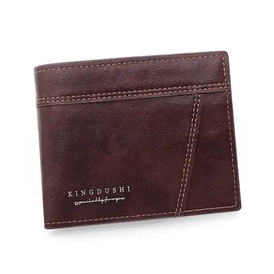 Men's Wallet Kingdushi with Zip Coin Pouch, Large Capacity - 5