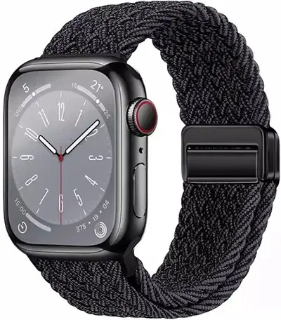 Woven Nylon Magnetic Buckle Strap for Apple Watch S10, 20/22 mm - 10