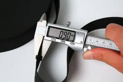 Örgü Görünümlü Elastik Lastik Bant, 4 cm Genişlik, Kalın Pantolon Belı - 11