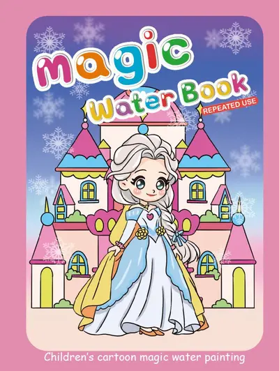 Children's Educational Magic Water Painting Book in English - 9