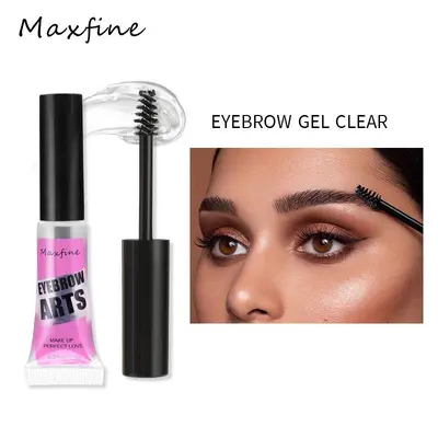 MAXFINE Mascara mit transparentem Schlauch, wasserfest, nicht verschmierend