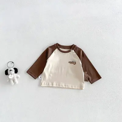 Baby Autumn Three-Piece Set with Leopard Hooded Jacket and Jeans - 7