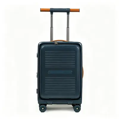 Waterproof Trolley Suitcase with Laptop Compartment and Combination Lock - 10