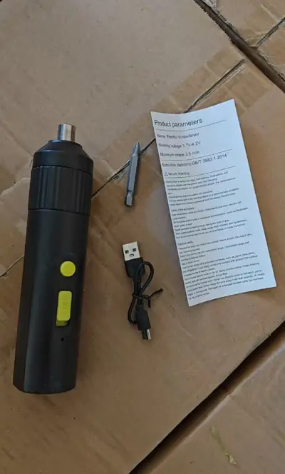 Electric screwdriver automatic 3.6V lithium drill bit set - 7