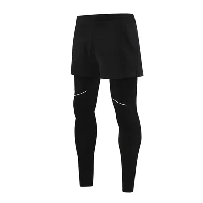 Men's Running Long Pants, Compression, Fleece-Lined, Phone Pocket - 6