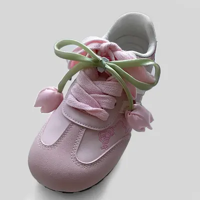 Korean-Style Ballet Tulip Shoe Charm, Pink - 8