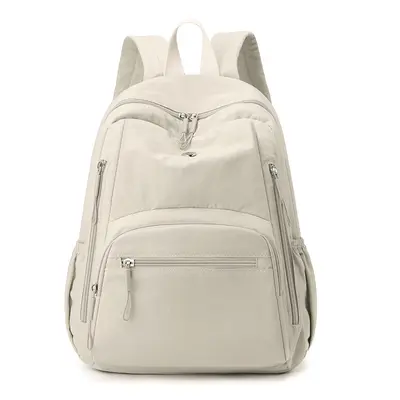 Women's Solid Color Backpack, Lightweight, Korean Style, Commute and Travel - 6