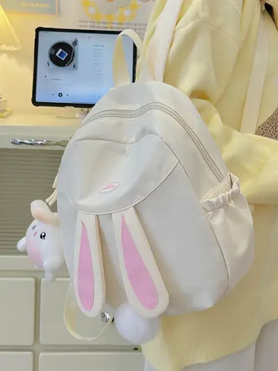 Kinder-Mini-Rucksack mit Hasenohren im japanischen Stil - 3
