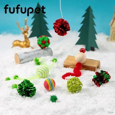 Christmas Cat Toy Set, Self-Assembly - 3