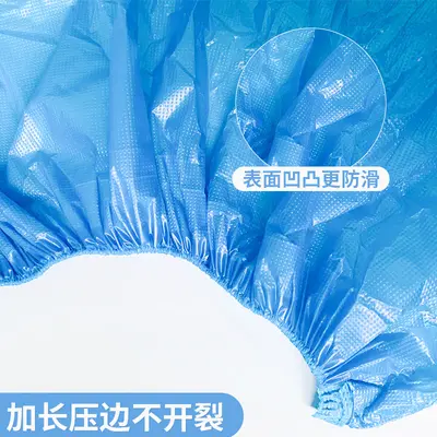 Disposable CPE Shoe Covers Non-Slip 100 pcs - 4