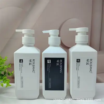 Small Square Bottle Shampoo, Deep Nourishing, Anti-Dandruff and Oil Control - 1