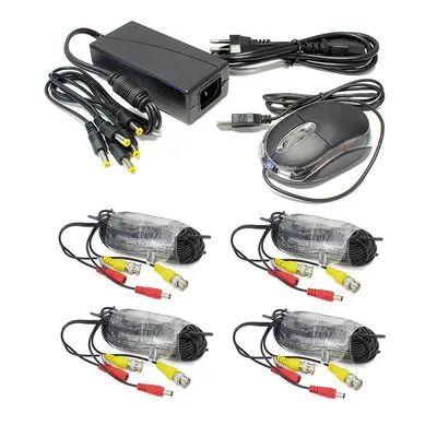 4 kameralı AHD/TVI CCTV sistemi 2MP - 5