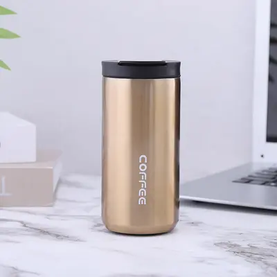 Gradient Color Stainless Steel Insulated Travel Mug for Office - 8
