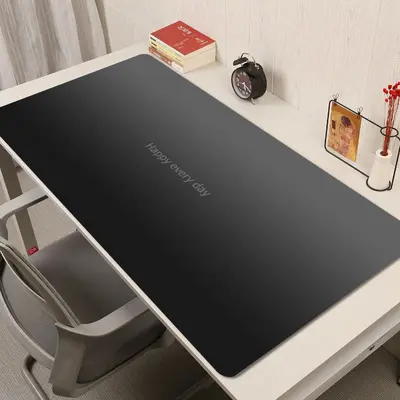Ekstra büyük degrade renkli, özel logolu oyun ve ofis klavye masa örtüsü mouse pad'i