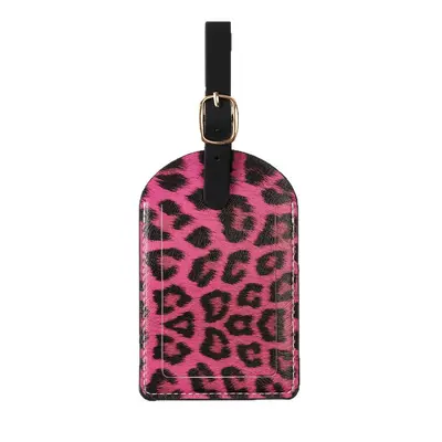 PU Leather Passport Holder, Leopard Print, Multifunctional Travel Organizer