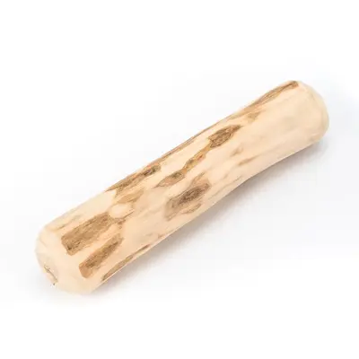 Natural Coffee Wood Dog Chew Stick, Durable, Boredom-Relief Toy for Puppies and Dogs